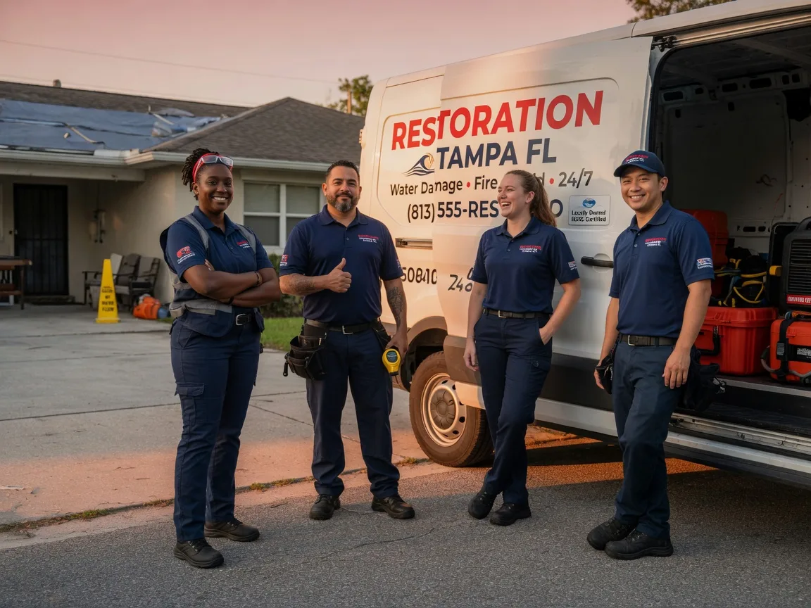 Water Damage Restoration company in Schriever, LA